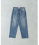 DENIM WIDE TAPERED PANTS