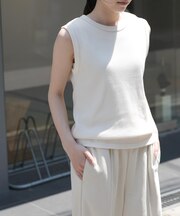 FORK&SPOON　ミニワッフルノースリーブTシャツ