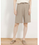 ベルト付きショートパンツ