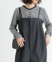『MADE IN JAPAN』ベロアボーダーシャーリングカットソー