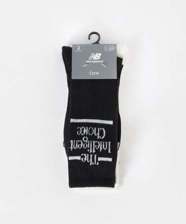 NEW BALANCE　クルーソックス 2P