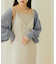 ラメバックオープンメッシュボレロ