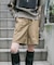 ピンタックショートパンツ