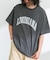 ロゴプリントオーバーサイズTシャツ