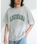 ロゴプリントオーバーサイズTシャツ