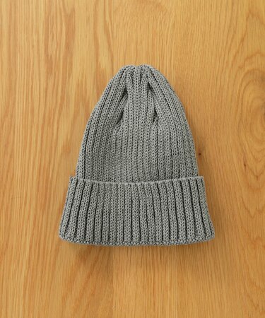 ストローヤーンニットキャップ