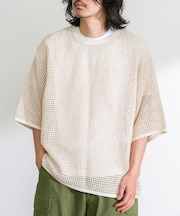ARMY TWILL Cotton Mesh T-shirts