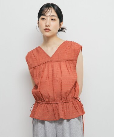 2WAYノースリーブブラウス