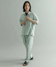 URBAN RESEARCH iD Reflax LINEN LIKE PANTS