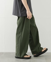 ドライタッチワイドパンツ