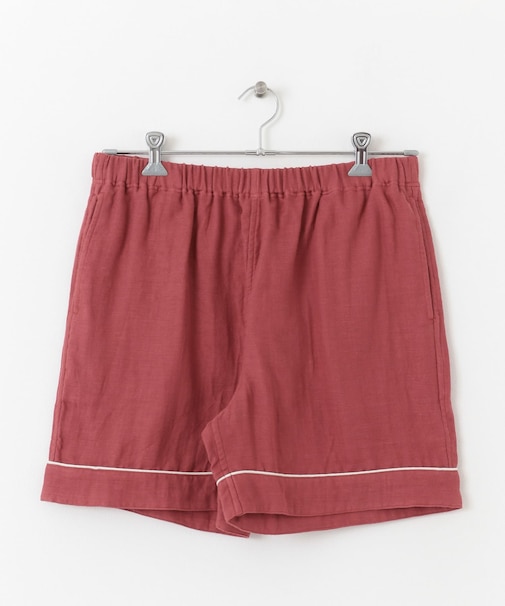 URBAN RESEARCH×UCHINO　ソフトタッチガーゼパジャマショートパンツ M