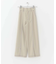 配色ステッチスリットパンツ