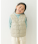 TAION　V-NECK BUTTON DOWN VEST(KIDS)