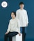 『ユニセックス』『6サイズ展開』commpost　リサイクルコットンロングスリーブTシャツ