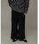 裏起毛イージーワイドパンツ