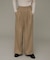 裏起毛イージーワイドパンツ