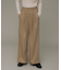 裏起毛イージーワイドパンツ