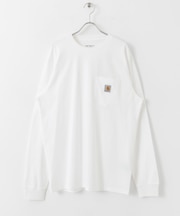 『WEB限定』carhartt　LONG-SLEEVE POCKET T-SHIRTS