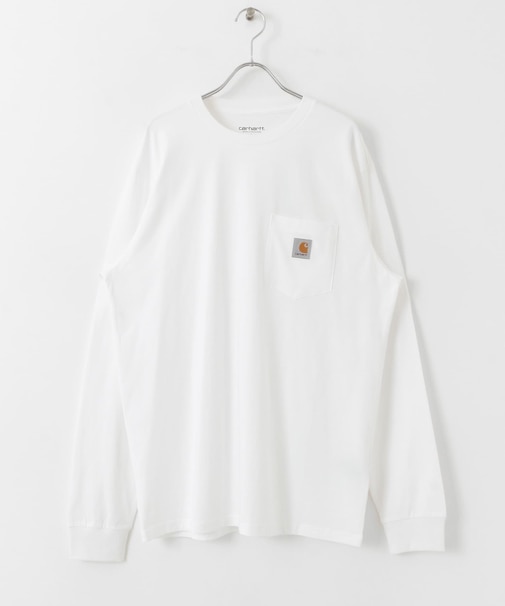 『WEB限定』carhartt　LONG-SLEEVE POCKET T-SHIRTS