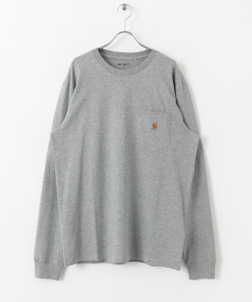 『WEB限定』carhartt　LONG-SLEEVE POCKET T-SHIRTS