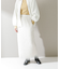 ELENDEEK　FRINGE STRAIGHT SKIRT