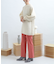 ウールセミフレアクロップドパンツ