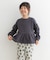裏毛フレア袖ボリュームプルオーバー(KIDS)