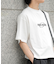 ロゴグラフィックボクシーTシャツ(5分袖)