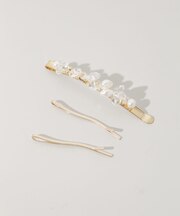 クリアパーツ3セットヘアピン