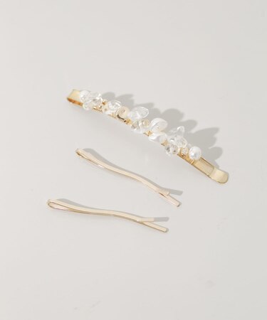 クリアパーツ3セットヘアピン