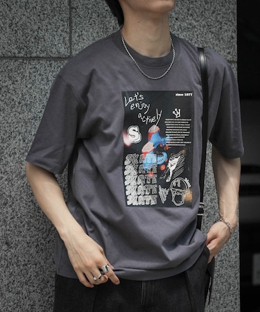 フォトグラフィックTシャツ A
