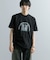 キャットグラフィックプリントTシャツ A