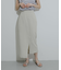 『UR TECH DRYLUXE』リネンライクアシンメトリースカート