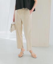 ウォッシャブルイージーテーパードパンツ