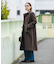 F by ROSSO　モッサダブルロングコート