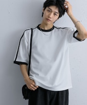 ポンチリンガーショートスリーブTシャツ