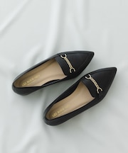 『MADE IN JAPAN』プチチェーンフラットシューズ