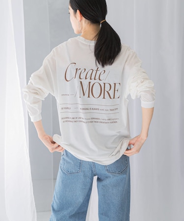 PROTAGONISTA　Create／MORE Long T-shirts