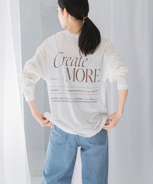 PROTAGONISTA　Create／MORE Long T-shirts