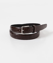 LIFE STYLE TAILOR エンボスレザーベルト