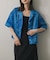 インドシシュウクロップドシャツ