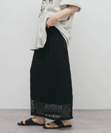 シアーレーススカート