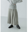 梳毛ライクプリーツスカート