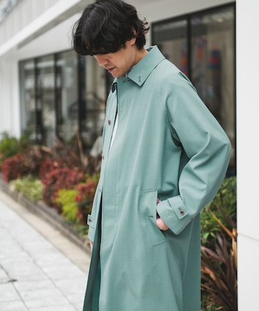 『吸水速乾／接触冷感／防シワ』UTILITY&EASY バルマカンコート