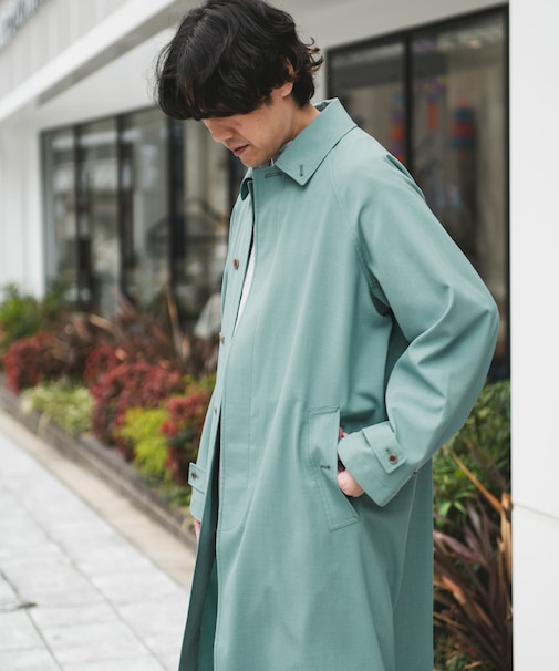 『吸水速乾／接触冷感／防シワ』UTILITY&EASY バルマカンコート