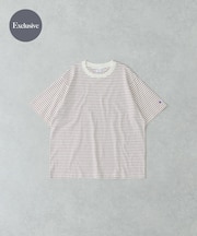 『別注』Champion×UR　USA Fit BORDER T-shirts
