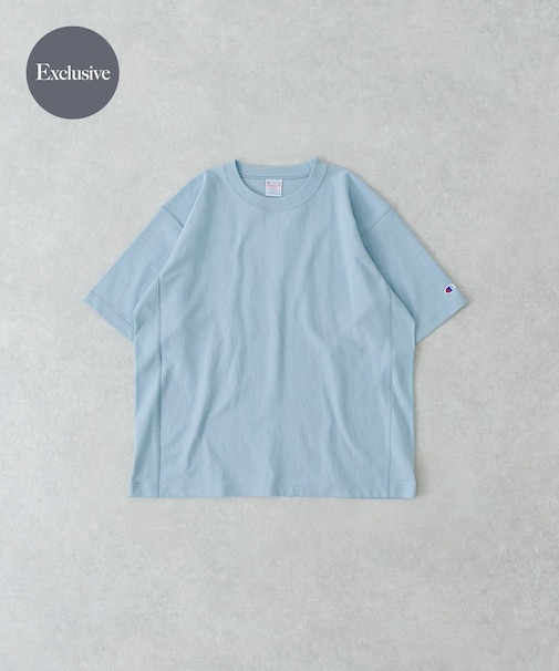 『別注』Champion×UR　USA Fit Short-Sleeve T-shirts