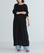 ルーズニットワンピース