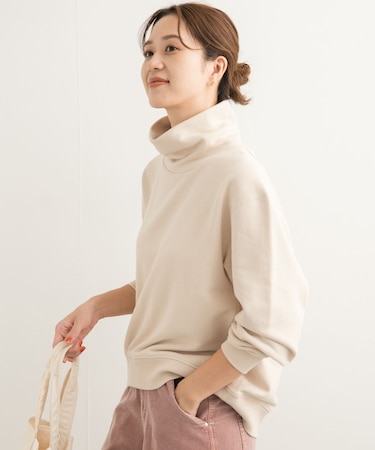 『WEB／一部店舗先行販売カラー』『UR TECH』タートルネックスウェット