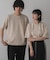 『一部WEB限定カラー』『ユニセックス』シシュウダンボールポンチショートスリーブTシャツ